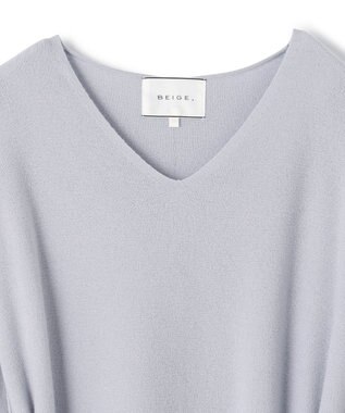 BEIGE， LISS / ニットワンピース Ice Blue