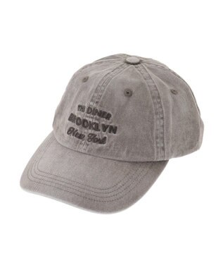 AMERICAN HOLIC 刺繍ロゴピグメントキャップ Brown