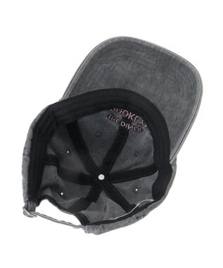 AMERICAN HOLIC 刺繍ロゴピグメントキャップ Charcoal Gray