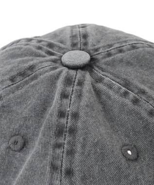 AMERICAN HOLIC 刺繍ロゴピグメントキャップ Charcoal Gray