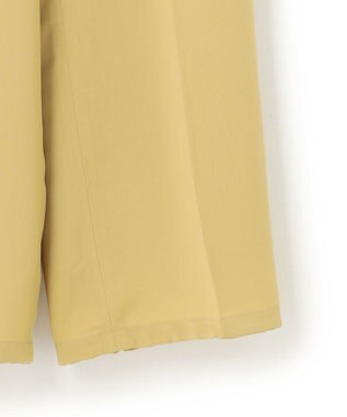 ICB 【接触冷感・UVケア・吸水速乾・防シワ・洗える】 ドレープツイル カーゴパンツ クリームカーキ系