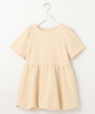 ANY SIS S 【洗える】コンビネーションペプラム チュニック イエロー