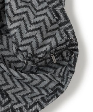 JOSEPH HOMME 【HIGH GRADE LINE】カスリシェブロンジャガード　オープンカラー半袖シャツ ブラック系5