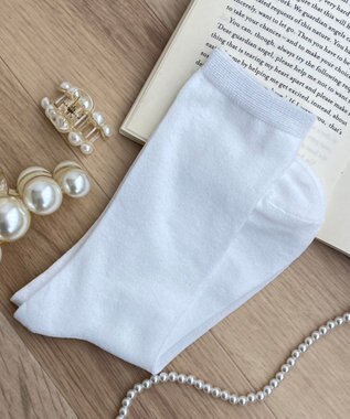 WEGO カラーラメソックス ホワイト