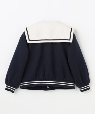 ANY KIDS セーラースタジャン ネイビー