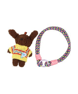 UNBILLION カシュカシュ cachecache / クマロープハンドルチャーム ブラウン