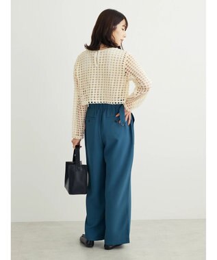 Green Parks ・ＳＵＧＡＲ　ＳＰＯＯＮ　タックワイドパンツ Green