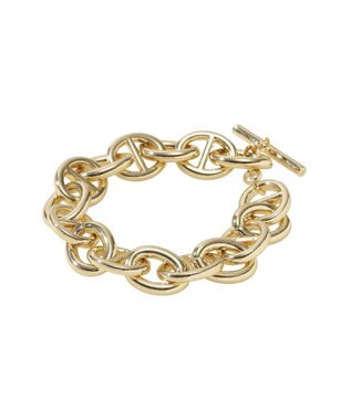 AMERICAN HOLIC アンカーチェーンMIXブレスレット Gold