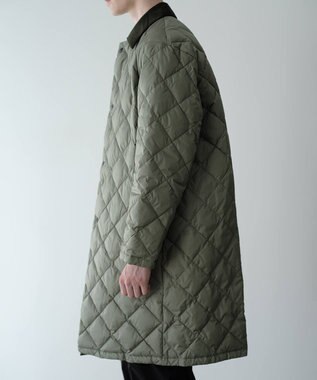 UNFILO 【MEN】UNFILO × TAION キルティングコート オリーブ系