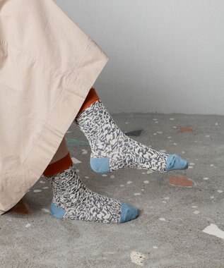 TRICOTE バンピーセサミソックス 39NAVY