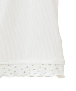 earth music&ecology レイヤードキャミソール Ivory