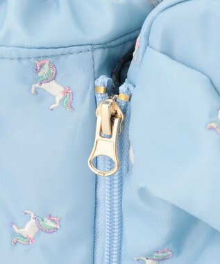 ANY KIDS 3WAY ボトルホルダー付き ショルダーバッグ サックスブルー×ユニコーン