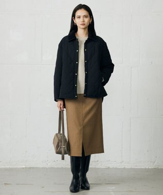 自由区 S 【カタログ掲載】ウールカシミヤブレンドスパンコールラグランスリーブ ニット ベージュ