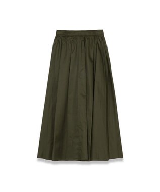 JOSEPH コットンサティーンスカート MANAR　 Palm Leaf