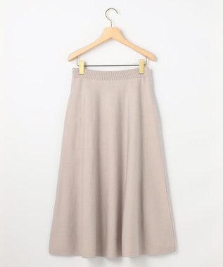 組曲 S 襟付きニットアップ ベージュ系