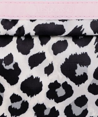 LeSportsac EXTRA LARGE RECTANGULAR COSMETIC/ニュートラルレオパード/ライラック ニュートラルレオパード/ライラック
