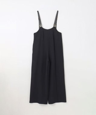 GRACE CONTINENTAL ワイドサロペット ブラック