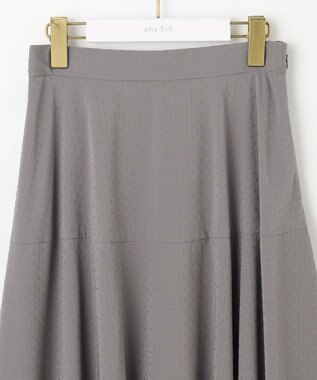 ANY SIS 【洗える】バルーン スカート グレー