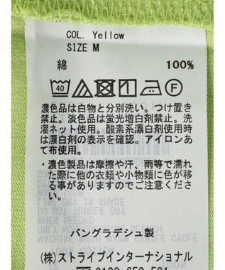 earth music&ecology ＢＯＸ　Ｔシャツ Yellow