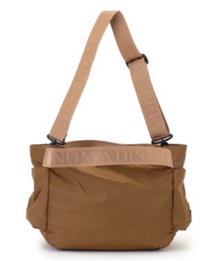 23区 NOMADIS バスクポケット ショルダーバッグ ブラウン系