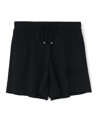 San-ai Resort（三愛水着楽園） スムース　ショートパンツ　M・L【San-ai Resort（サンアイリゾート）】 ブラック