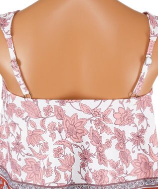 San-ai Resort（三愛水着楽園） 【SALE】ノンワイヤー水着　【San-ai Resort（サンアイリゾート）】 ホワイト×カーキ