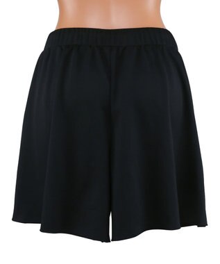 San-ai Resort（三愛水着楽園） スムース　ショートパンツ　M・L【San-ai Resort（サンアイリゾート）】 ブラック