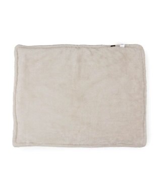 PET PARADISE ペットパラダイス 遠赤外線 ボアマット 《お花柄》角型 小型犬 ベージュ