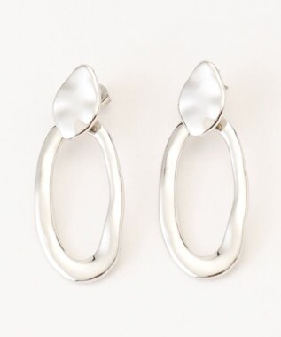 ICB ウェーブピアス シルバー系