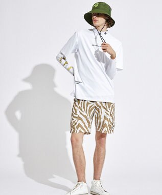 PW CIRCULUS 【UVカット / 吸水速乾 / 伸縮性抜群】【MEN】NEW バックメッシュモック T ホワイト系