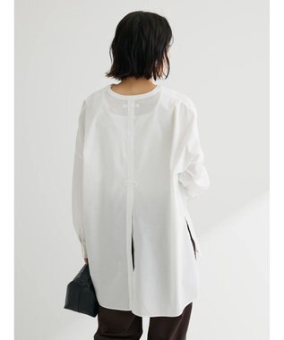 Green Parks デザインオーバーシャツ Off White