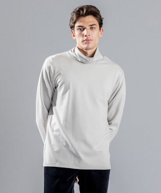 JOSEPH HOMME ヴィスコースポンチ　タートルネック アイボリー系