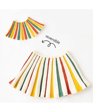 ami amie リバーシブルカラフル付け衿　親子兼用OK オフ