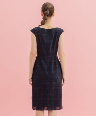 TOCCA PEONIA ドレス ブラック×ネイビー系