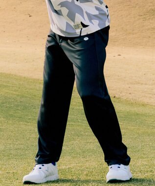 PW CIRCULUS 【MEN】リラクシングジャージーパンツ ゴルフ ブラック系