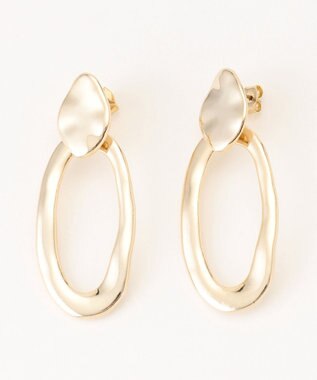 ICB ウェーブピアス ゴールド系