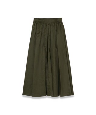 JOSEPH コットンサティーンスカート MANAR　 Palm Leaf