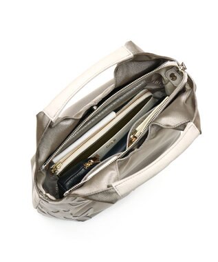 IBIZA イルミナード　ハンドバッグ ライトグレー