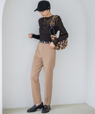 23区 NOMADIS MOON ファー バッグ レオパード