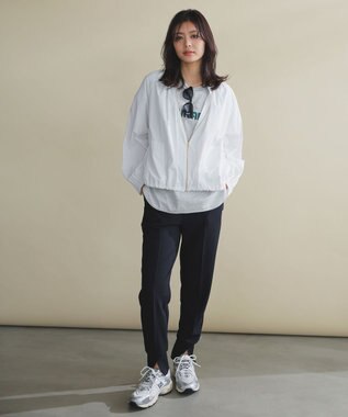 UNFILO L BEAUTY FORM-T cotton ロゴ フレンチスリーブ Tシャツ TOPグレー