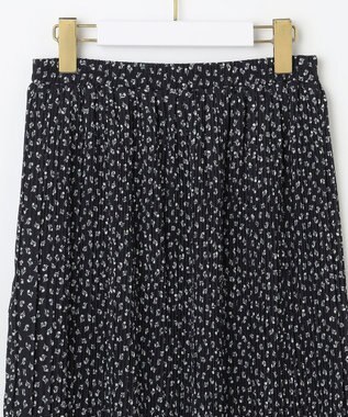 ANY SIS 【洗える】ナロー プリーツスカート ブラック系3