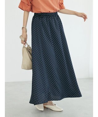 CRAFT STANDARD BOUTIQUE 柄マーメイドスカート Dot