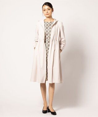 TOCCA 【撥水・接触冷感・消臭・UV90%以上カット・洗える】SAND DUNE コート ピンク系