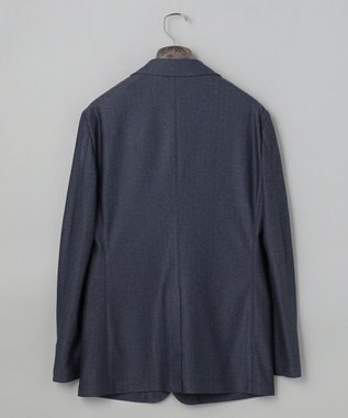 GOTAIRIKU セットアップ対応【カイテキ７機能】ドライジャージー ジャケット_ヘリンボーン柄(26年モデル) ネイビー×ヘリンボーン柄