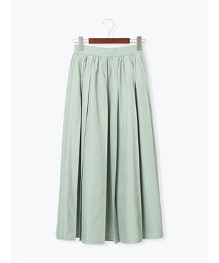 Te chichi ダブルタックフレアスカート グリーン