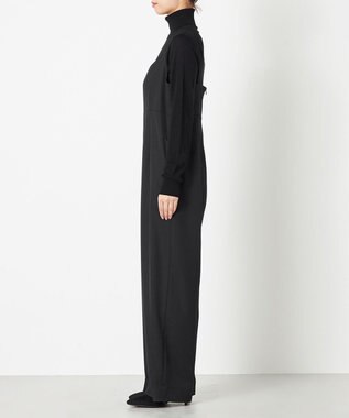 NAVE 【Nave】ウールポリエステルツイル オールインワン ブラック系