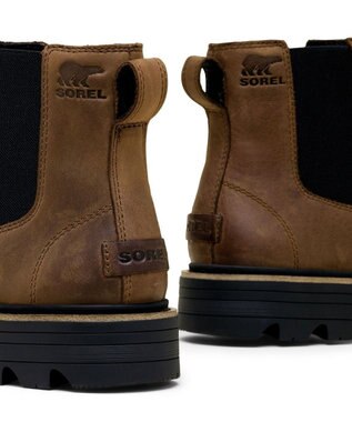 SOREL SOREL/ レヴェルロード チェルシーウォータープルーフ /ソレル Tobacco、 Black