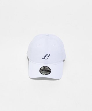 LENO 【LENO × NEW ERA® 】L-LOGO CAP《UNISEX》/ Lロゴキャップ WHITE