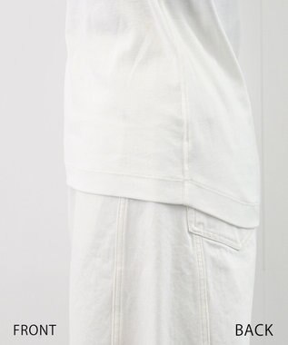 FORFORMO Fraise Print T-shirt-A フライスプリントTシャツ ホワイト