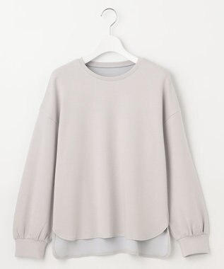 Feroux 【洗える】ダンボール プルオーバー ライトグレー系